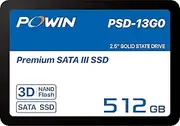 Premium SATA III SSD 512GB, PSD-13G0, 2.5 inch, 3D NAND Flash