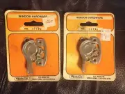 TWO Vintage Slide Co. Wood Window Sash Locks Metal No. 17730 New In Package