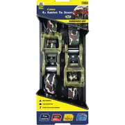 Gripwell Camo Ratchet Tie Down 4mx38mm 2 Pack
