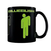 Billie Eilish Stickman Mug Black/Neon Green One Size
