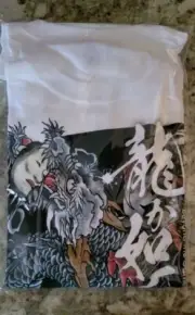 SDCC 2024 Like A Dragon: Yakuza XL Shirt & Bandana Set Amazon Prime Series Swag
