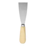 Putty Knife 1-1/2" Carbon Steel Scraper Wooden Handle for Spreading Drywall