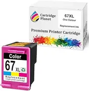 Cartridge Planet 1 Colour Compatible Ink for HP 67XL 3YM58AA for HP Deskjet 2330 2332 2700 2720 2721 2722 2723 4100 4120 4121 4122 4123 HP Envy 6020 6030 6032 6034 Pro 6420 Pro 6430