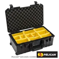 在飛比找PChome24h購物優惠-PELICAN 1535WD Air 輪座拉桿超輕氣密箱-含