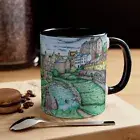 Ceramic Coffee Mug, 11oz- Edinburgh Leith Design- birthday gift, home decor