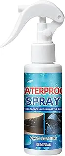 [Wiuejg] 120ml Shoe Waterproofing Spray, Nano Protection Shoe Spray,Rainproof Shoe Protector, Sneakers Protection Spray, Shoe Rain Protection Spray for Sneakers Snow Boots Sports Shoes White Shoes, White,