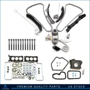 ✔Full Gasket Bolts Set Timing Chain Kit For 11-14 Dodge Challenger 3.6L DOHC