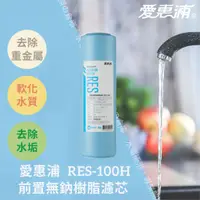 在飛比找蝦皮購物優惠-愛惠浦 EVERPURE RES-100H 無鈉樹脂濾芯 前