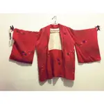 日本古著和服外套罩衫羽織VINTAGE櫻花紋