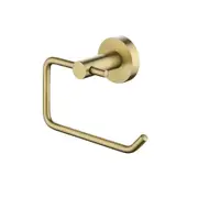 AQUAPERLA LUCID PIN Stainless Steel Toilet Paper Roll Holder - Brushed Gold