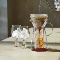 在飛比找蝦皮購物優惠-HARIO V60玻璃濾杯急速冰咖啡壺