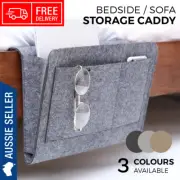 Bedside Sofa Lounge Storage Caddy Felt 3 Colours Available