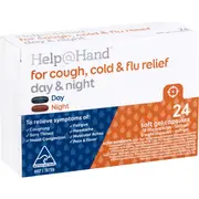 Help@Hand Cough, Cold & Flu Soft Gel Caps 24 pack