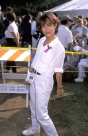 Jennifer Grey at Mobolize for Womens Lives Pro-Choice Rally - 1989 Old Photo 1