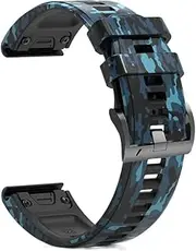 [BCMCBV] 22 26mm Quickfit Watch Strap For Garmin Fenix 7X 7 6 6X Pro 5X 5 3HR 935 945 MK2 Genuine Leather Band Silicone Watch Wristband