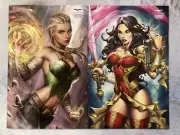 GRIMM FAIRY TALES GRETEL BLOODY MARY FEBRUARY SILVER LE 1/299,500 2022 COMIC BF