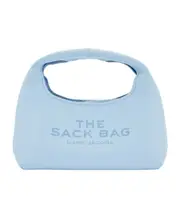 Marc Jacobs The Mini Logo Printed Sack Bag One size Cloud blue