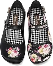 [Hot Chocolate Design] Chocolaticas Velvet Garden Women's Mary Jane Flat