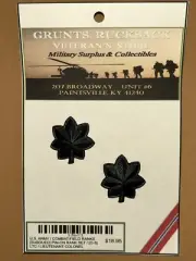 U.S. ARMY / LIEUTENANT COLONEL O-5 SUBDUED RANK/PIN-ON PAIR [UNIFORM INSIGNIA]