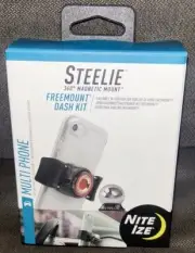 Nite Ize Steelie 360°MagneticFreeMount Dash Kit For Phone {STFD-01-R8}