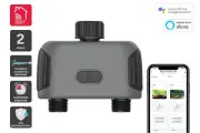 Kogan SmarterHome™ Bluetooth Garden Irrigation Water Timer with Dual Outlets