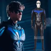 Nightwing Costume Cosplay Dick Grayson Titans Season 1 Men Outfit Handmade Gifts