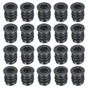 50Pcs Threaded Inserts, M6-1x13 Nut Threaded Inserts for Wood Working Tools