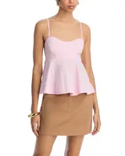 Steve Madden Delta Peplum Top