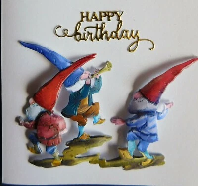 Elves / Gnomes / Pixies Dancing - ROWAN DIE 598415 x TATTERED LACE