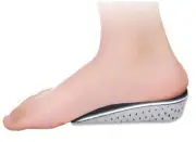 1Pair 3.8cm Lift Height Increasing shoes Insert Shoe Pad Increase Cushion Unisex