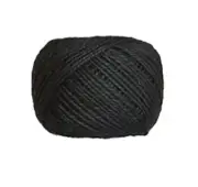 2X 100M Black Burlap Rope Hemp Cord Thread Jute String Roll DIY 2mm