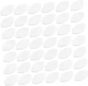 NULYLU 50pcs Grafting Eyelash Tool Lash Sponge Eye Shaped Sponge Eye Sponges for Lashes Lash Extension Tools Lash Practice Eyes