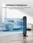 Tower Fan for Bedroom 90° Oscillating for Indoors 4 Modes Bladeless Free Standin