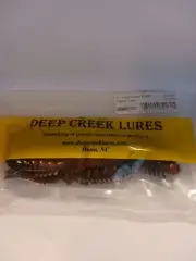 Deep Creek Lures, DC Super Razor Beetle Copper Craw, 4 Pack