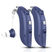 Dellona Next-level Rechargeable Hearing Aids For Seniors with 4 modes Blue