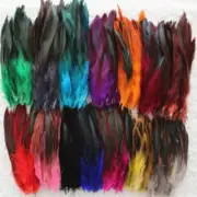 50Pcs Lot Natural Color Rooster Feathers 6-8 Inch Pheasant Chicken Feather Crasn