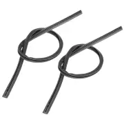 2pcs 650mm 26inch 8x10mm 3 Section Rubber Windshield Wiper Blade Refills for Car