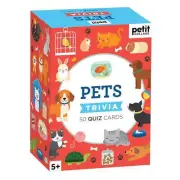 Petit Collage - Pets Trivia Quiz Cards