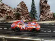 1/64 HO SLOT CAR DECAL - #57 REBEL RACER CORVETTE**