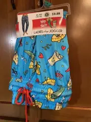 New!Never Worn!Ladies Sleep Jogger Hot Pepper A.SizeXL(16-18)Great XMAS Gift!