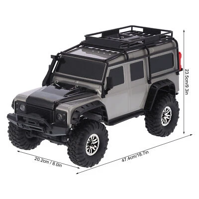 1/10 RC 4WD Climbing Crawler 2.4G Remote Control Brushed Motor Model Car To ZO