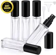 Perfume Empty Bottles, 5Pcs Travel Perfume Refillable Bottle 10Ml