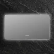 Rectangular Frameless Round Corner LED Mirror 900/1200/1500mm [44-LED-7090/12080/15080]