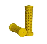 AME BMX Bike Grips Zone Firm Yellow A'ME Old School Bicycle GT PERFORMER DYNO
