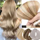 Tape in Hair Extensions 100% Remy Real Human Hair Invisi Skin Wefts Mix-Blonde