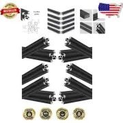 19.7'' V-Slot 2020 Aluminum Extrusion - 10 PCS Anodized Profiles for 3D Printing