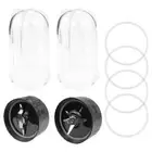 16Oz Plastic Blender Cups Blender Replacement Parts Mixer Juicer Cups
