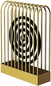 NTY Portable Mosquito Coil Holder, Retro Birdcage Design Insect Mosquito Coil...