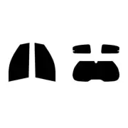 For Renault Twingo 3-door Hatchback 2015+ Full Pre Cut Window Tint Kit Film Film