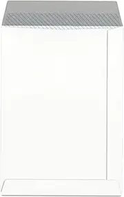 Lempac Professional White Business Envelopes with Self-Seal Closure 500 Pack - Strong 90gsm Opaque Recycled Paper for Corporate & Office Mailing - Secure Adhesive Strip & Standard Size DL Format